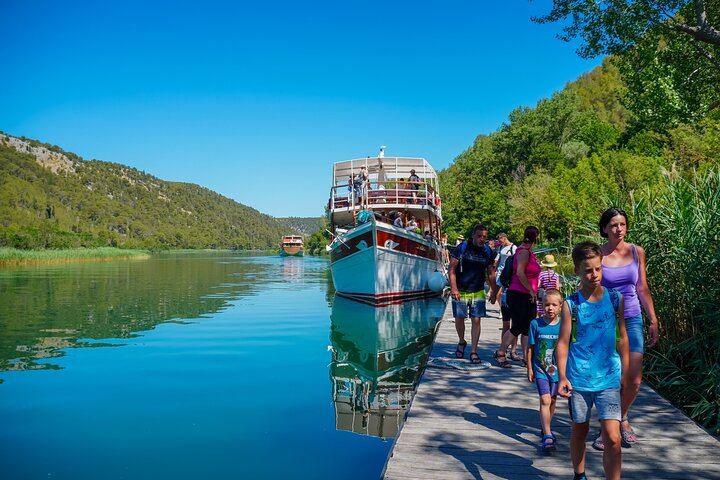Krka Waterfalls Day Trip from Split with Primosten Beach Stop and Boat Cruise (2/12)
