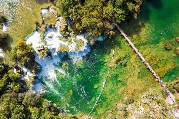 Krka Waterfalls Day Trip from Split with Primosten Beach Stop and Boat Cruise (6/12)