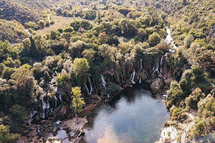 From Split: Mostar Guided Walk, Free Time and Kravice Waterfalls Park Visit (10/11)