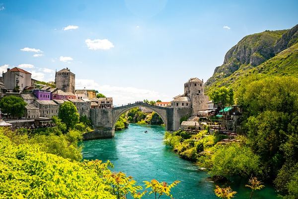 Počitelj, Mostar and Kravice Falls Day Tour from Split, Trogir or Omiš