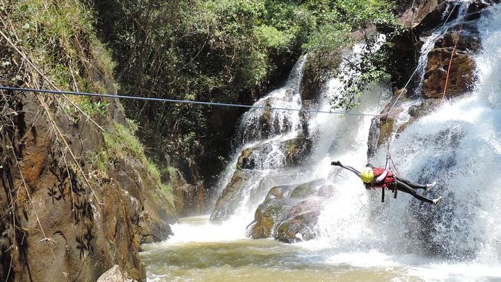 Datanla Canyoning Day with Pickup at Linh Son Pagoda: No Experience Needed, Picnic Lunch (3/12)
