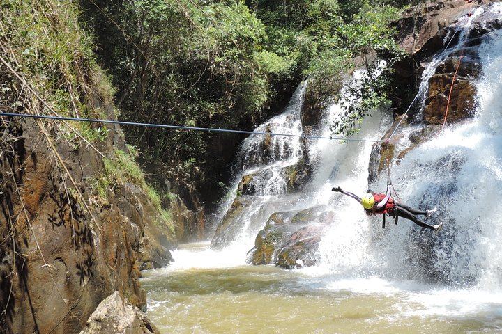 Datanla Canyoning Day with Pickup at Linh Son Pagoda: No Experience Needed, Picnic Lunch (3/12)