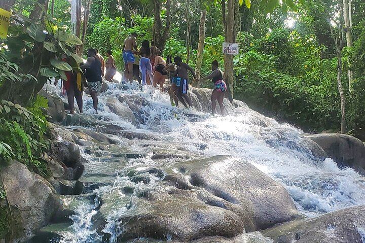 Guided Dunn's River Falls Tour with Lunch, Skip-the-Line Entry and Craft Shopping (7/10)