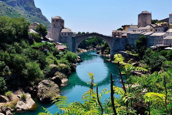 Full-Day Kravice Falls and Mostar Trip from Dubrovnik Port Bus Station via Neum