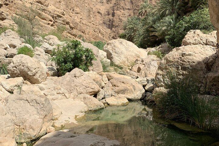 Private 8:00 to 17:00 Wadi Shab and Bimmah Sinkhole Day with Lunch, Up to 11 (7/12)