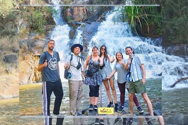 Small-Group Dalat Waterfalls Tour: Datanla, Pongour, Elephant Falls and Silk Village