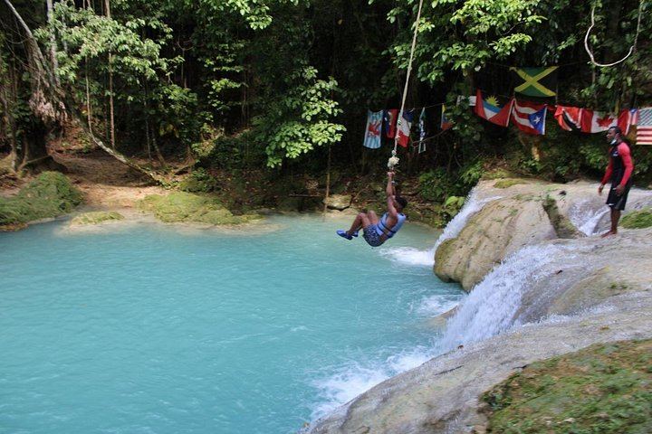 Family-Run Full-Day Blue Hole and Dunn's River Falls Tour with Entry Fees Included (5/12)
