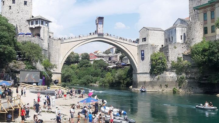 Small Group Kravica Falls and Mostar from Dubrovnik with Peljesac Bridge and Honey Stop (4/11)