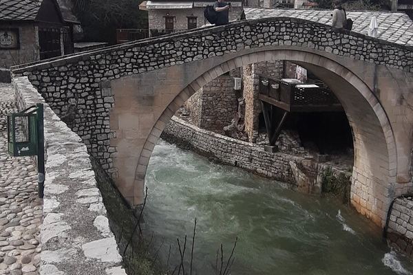 Small Group Kravica Falls and Mostar from Dubrovnik with Peljesac Bridge and Honey Stop