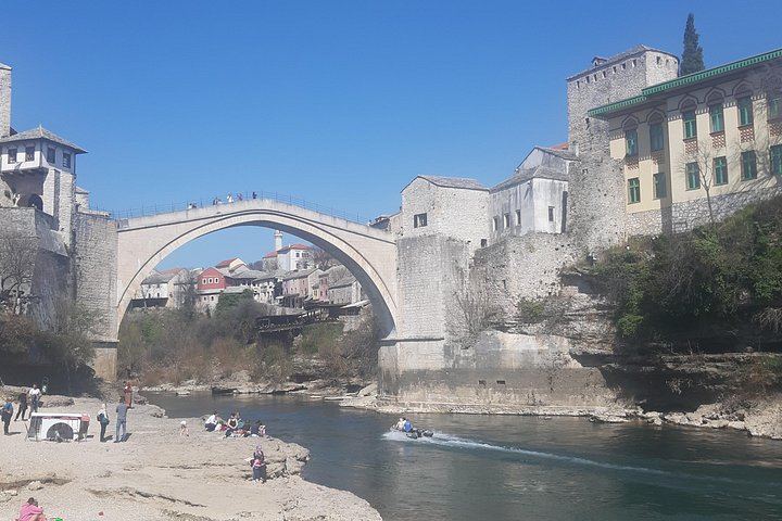 Small Group Kravica Falls and Mostar from Dubrovnik with Peljesac Bridge and Honey Stop (9/11)