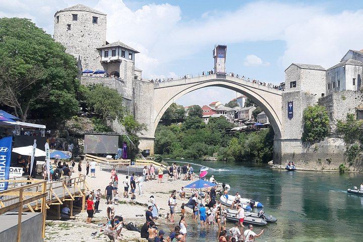 Small Group Kravica Falls and Mostar from Dubrovnik with Peljesac Bridge and Honey Stop (6/11)