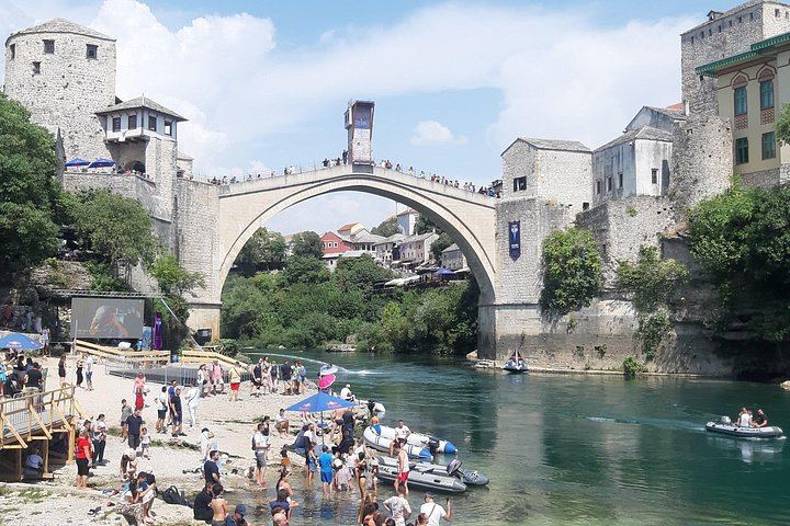 Small Group Kravica Falls and Mostar from Dubrovnik with Peljesac Bridge and Honey Stop (4/11)