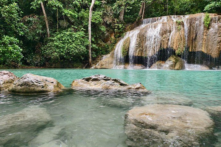 Erawan Falls, Hellfire Pass and Death Railway Train Day Tour from Kanchanaburi (4/12)