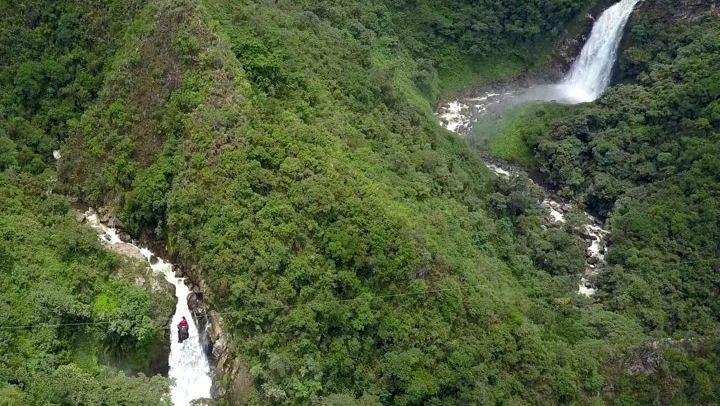 Salto del Buey Waterfall Hike with Ziplines and Sky Hammocks from Medellin (4/10)