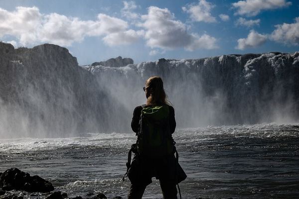 Godafoss, Turf House Museum and Forest Lagoon Soak from Akureyri Cruise Port