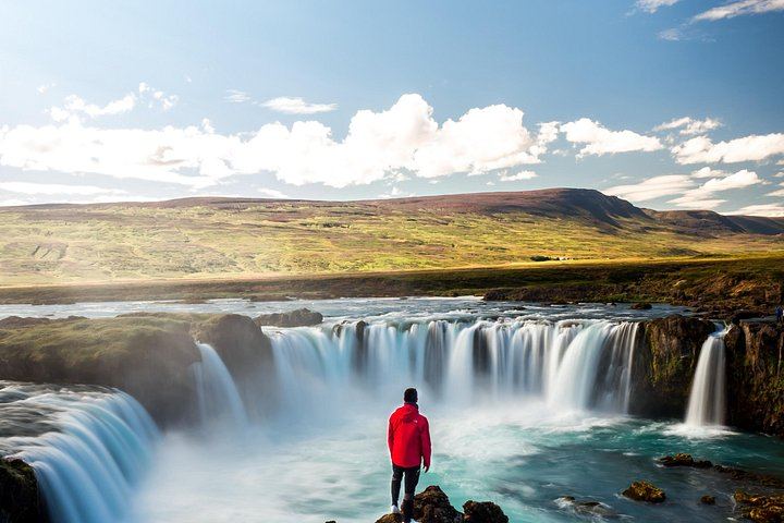 Small-Group Godafoss and Geitafoss Tour from Akureyri Cruise Terminal with Fjord Viewpoint (3/6)