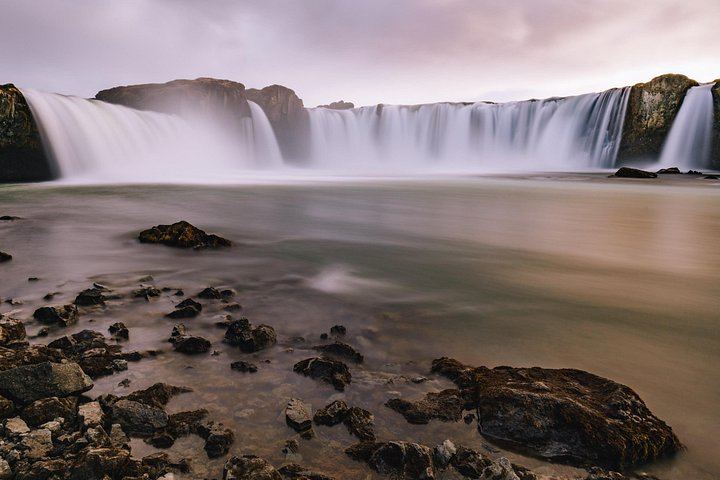 Small-Group Godafoss and Geitafoss Tour from Akureyri Cruise Terminal with Fjord Viewpoint (5/6)