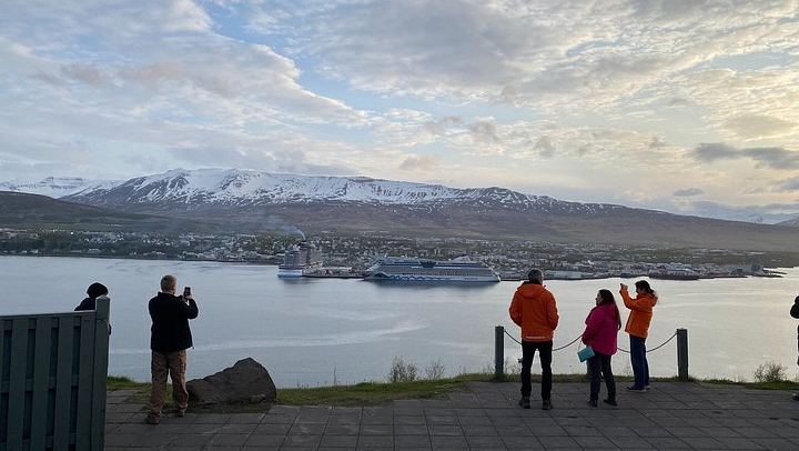Small-Group Godafoss and Geitafoss Tour from Akureyri Cruise Terminal with Fjord Viewpoint (1/6)