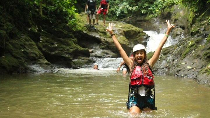 Gravity Falls Waterfall Jumping and Canyoning Tour, Small Group from La Fortuna (2/9)