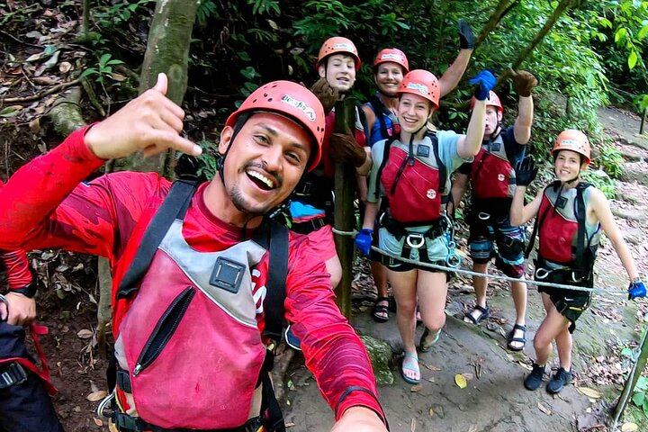 Gravity Falls Waterfall Jumping and Canyoning Tour, Small Group from La Fortuna (9/9)