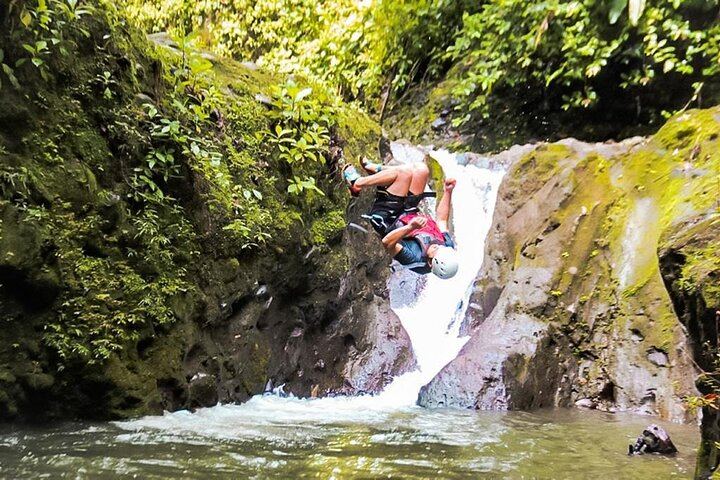 Gravity Falls Waterfall Jumping and Canyoning Tour, Small Group from La Fortuna (8/9)