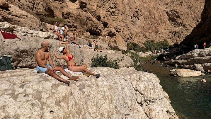 Wadi Shab Cave Swim Day from Muscat, 8:30 AM Hotel Pick-Up, Sinkhole and Fins Beach (2/9)