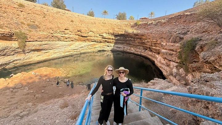 Wadi Shab Cave Swim Day from Muscat, 8:30 AM Hotel Pick-Up, Sinkhole and Fins Beach (4/9)