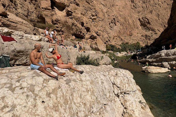 Wadi Shab Cave Swim Day from Muscat, 8:30 AM Hotel Pick-Up, Sinkhole and Fins Beach (2/9)