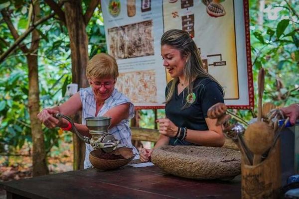 Llanos de Cortés Swim, Rainforest Sloths, Coffee and Chocolate, and Río Celeste Stop