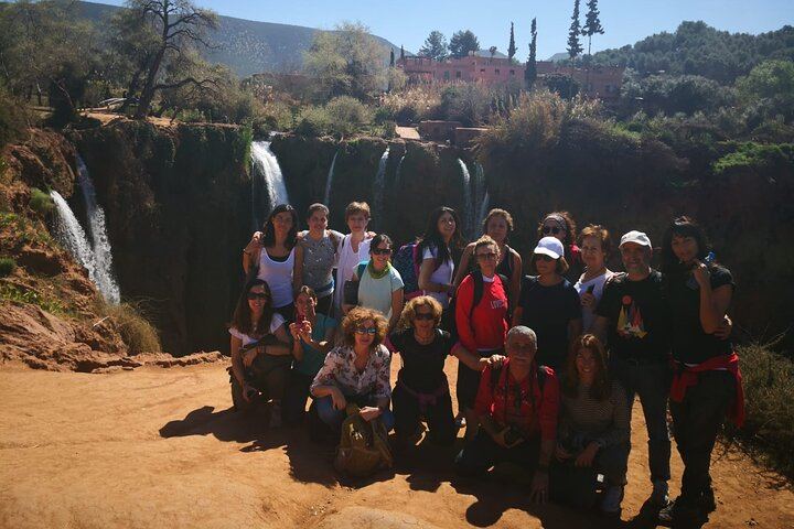 Ouzoud Falls Minibus Day Tour: Olive Groves, Gorge Descent and Optional Swim (10/12)