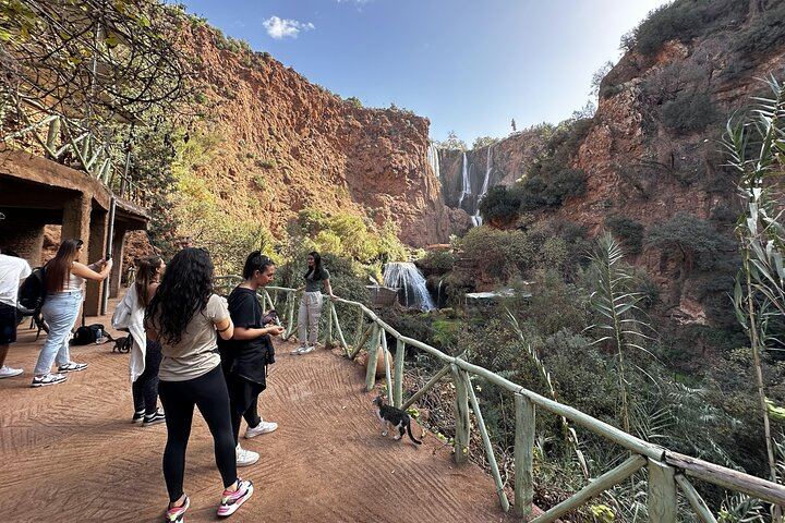 Ouzoud Waterfalls Shared Day Tour from Marrakech, Groups up to 17 with Boat Ride (10/11)