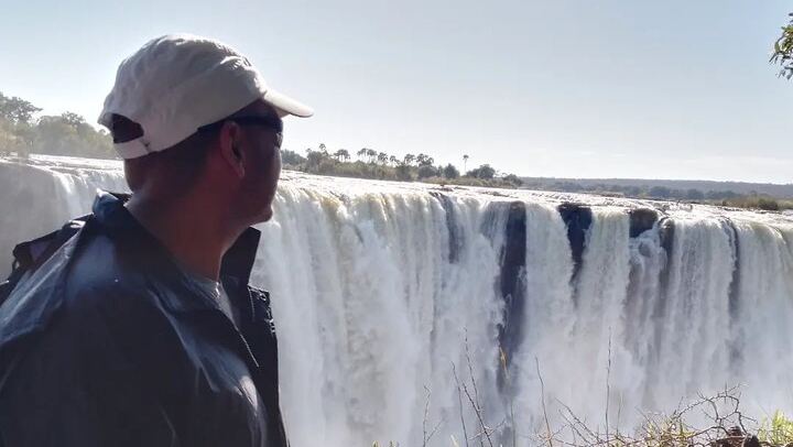 Victoria Falls Two Hour Guided Walk of 16 Viewpoints with Hotel Transfers (4/12)