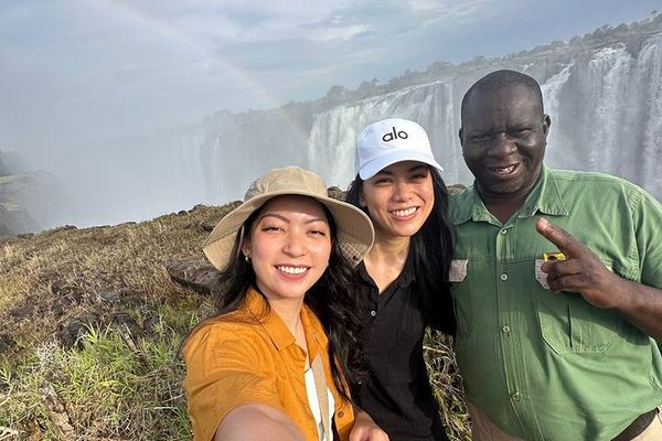 Victoria Falls Zimbabwe Side Guided Walk with Big Tree and Boiling Point