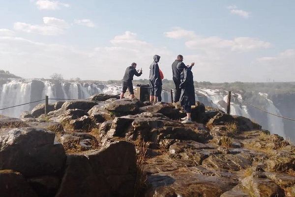 Victoria Falls Two Hour Guided Walk of 16 Viewpoints with Hotel Transfers