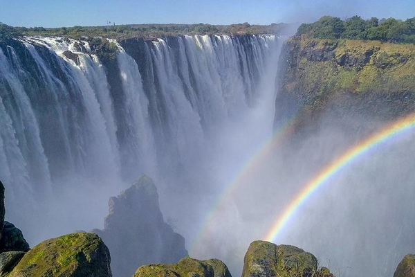 Victoria Falls Tour with Lodge Pickup, Devils Cataract and Main Falls Viewpoints