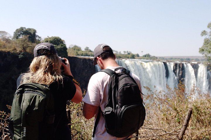 Victoria Falls Two Hour Guided Walk of 16 Viewpoints with Hotel Transfers (11/12)