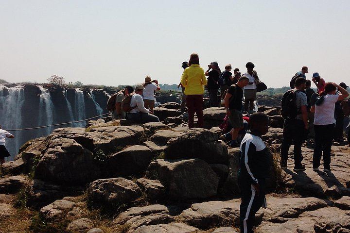 Victoria Falls Two Hour Guided Walk of 16 Viewpoints with Hotel Transfers (8/12)