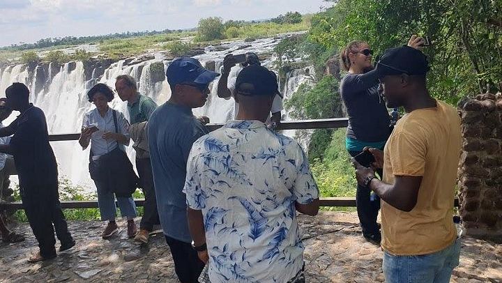 Victoria Falls Zambia Tour with Boiling Pot Descent and Victoria Falls Bridge Views (4/12)