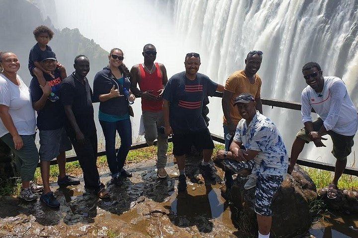Victoria Falls Zambia Tour with Boiling Pot Descent and Victoria Falls Bridge Views (7/12)