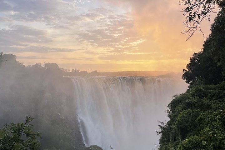 Victoria Falls Guided Walk with Thelma and Tonga Stories at the Big Tree (6/12)