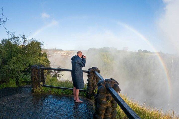 Victoria Falls Zambia Rainforest Walk with Viewpoint Stops, Fees and Taxes Included (1/7)