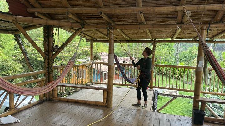 Beginner Waterfall Rappelling at La Reservita: Half Day with Community Lunch (3/12)