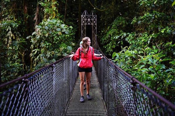 Full-Day La Fortuna Waterfall, Arenal Lava Fields and Relax Termalitas Hot Springs