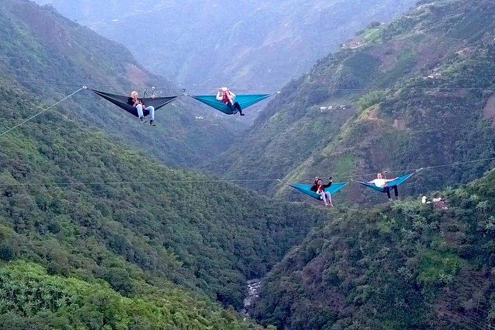 Salto del Buey Waterfall Hike with Ziplines and Sky Hammocks from Medellin (3/10)