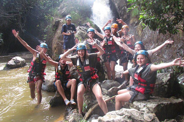 Dalat Canyoning Day Trip: Hotel Pickup, 25 m Abseil, 50 m Zipline and Washing Machine (12/12)