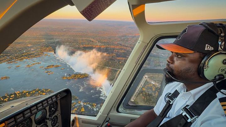 Victoria Falls Helicopter Flights with Three Flight Lengths and a Guaranteed Window Seat (2/12)