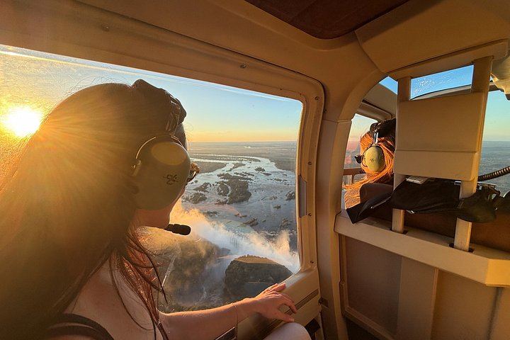 Victoria Falls Helicopter Flights with Three Flight Lengths and a Guaranteed Window Seat (1/12)
