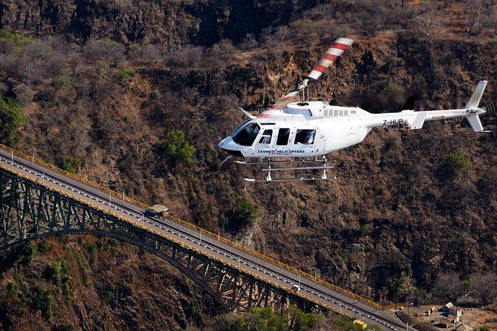 Victoria Falls Helicopter Flights with Three Flight Lengths and a Guaranteed Window Seat (6/12)