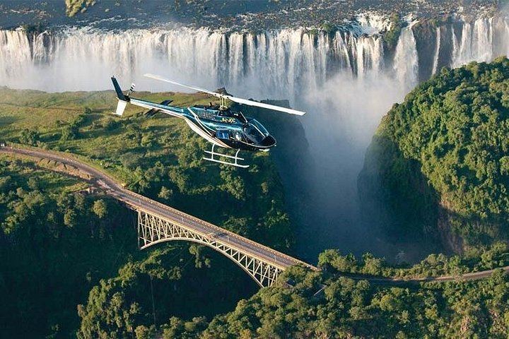 Flight of Angels Helicopter Ride at Victoria Falls, Window Seats and Park Fees Included (2/2)