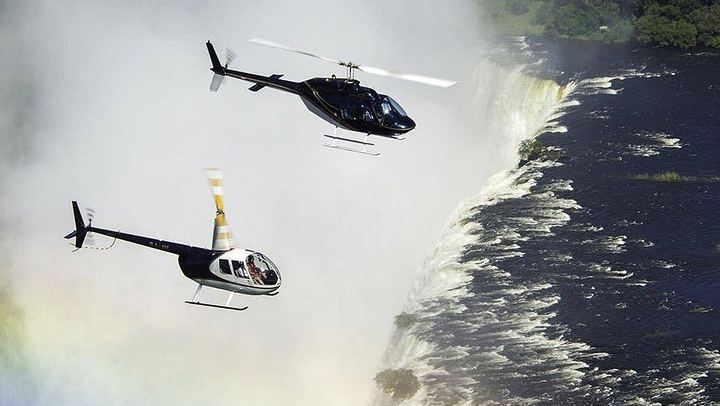 Batoka Sky Helicopter Flights over Victoria Falls from Livingstone, 15 to 30 Minutes (2/2)